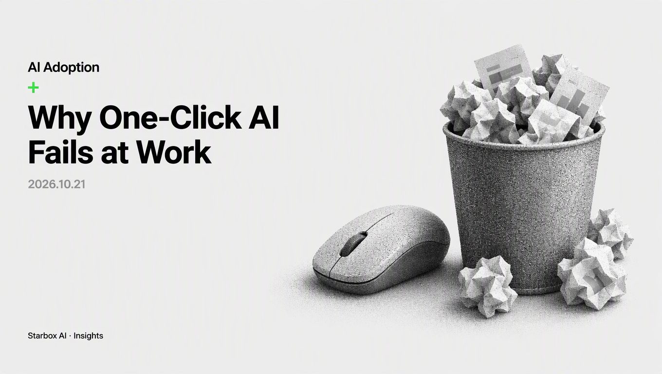 Why One-Click AI Fails at Work: How to Pick Enterprise Agents