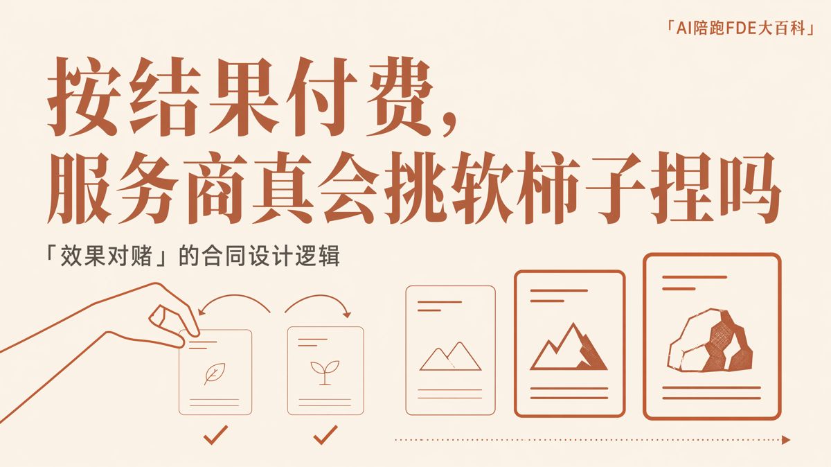 按結果付費，服務商會只接容易項目嗎？