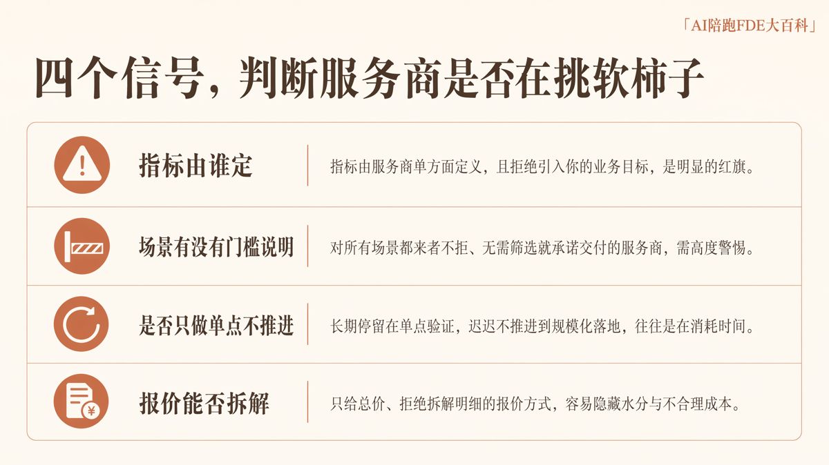 按結果付費，服務商會只接容易項目嗎？