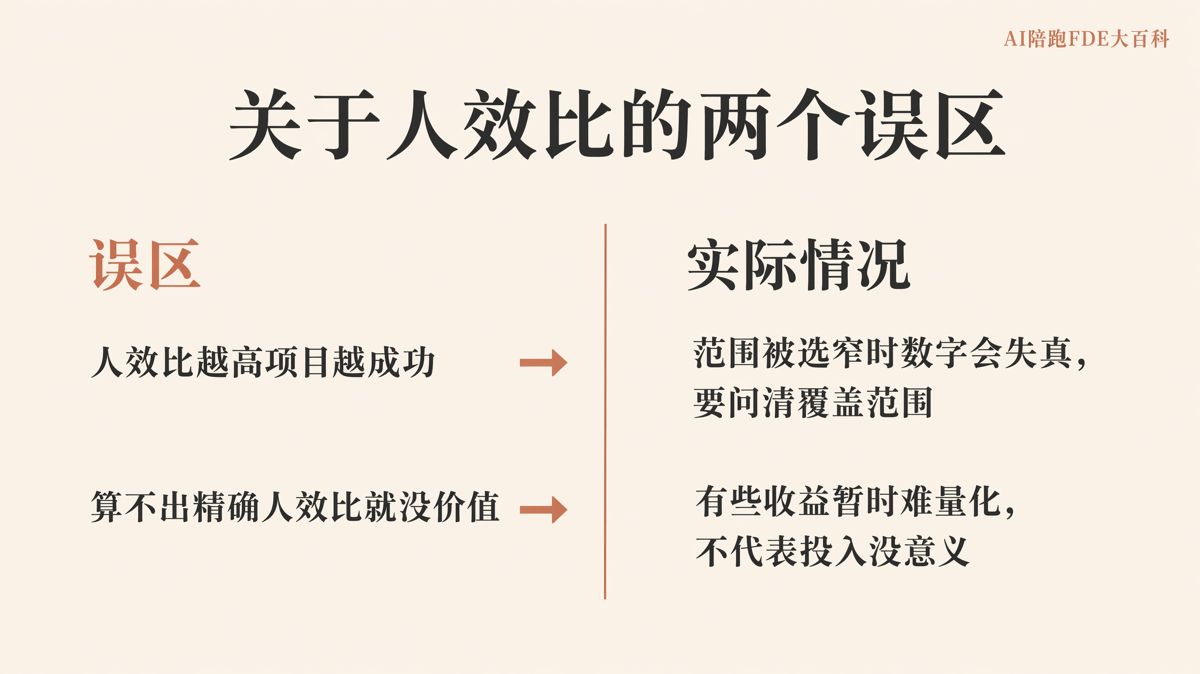 AI落地的人效比,到底怎麼算清楚