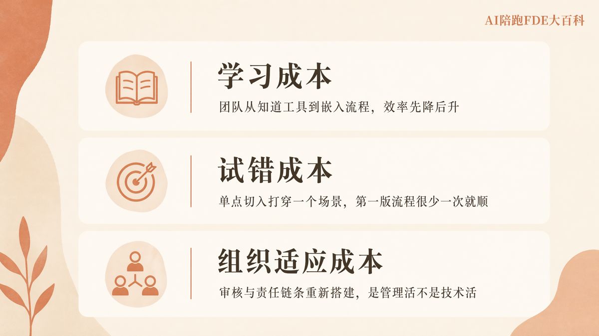 AI投入第一年亏钱正常,怎么讲清楚