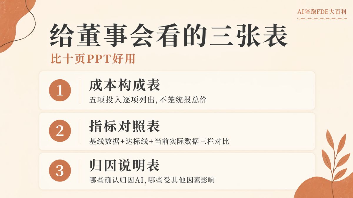 AI陪跑值不值?老板和董事会要看四项数据
