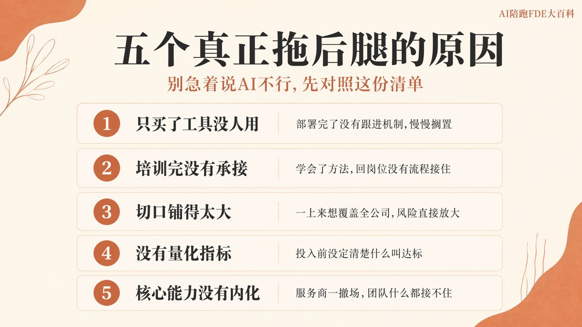 AI项目没达预期,复盘汇报别写成检讨书