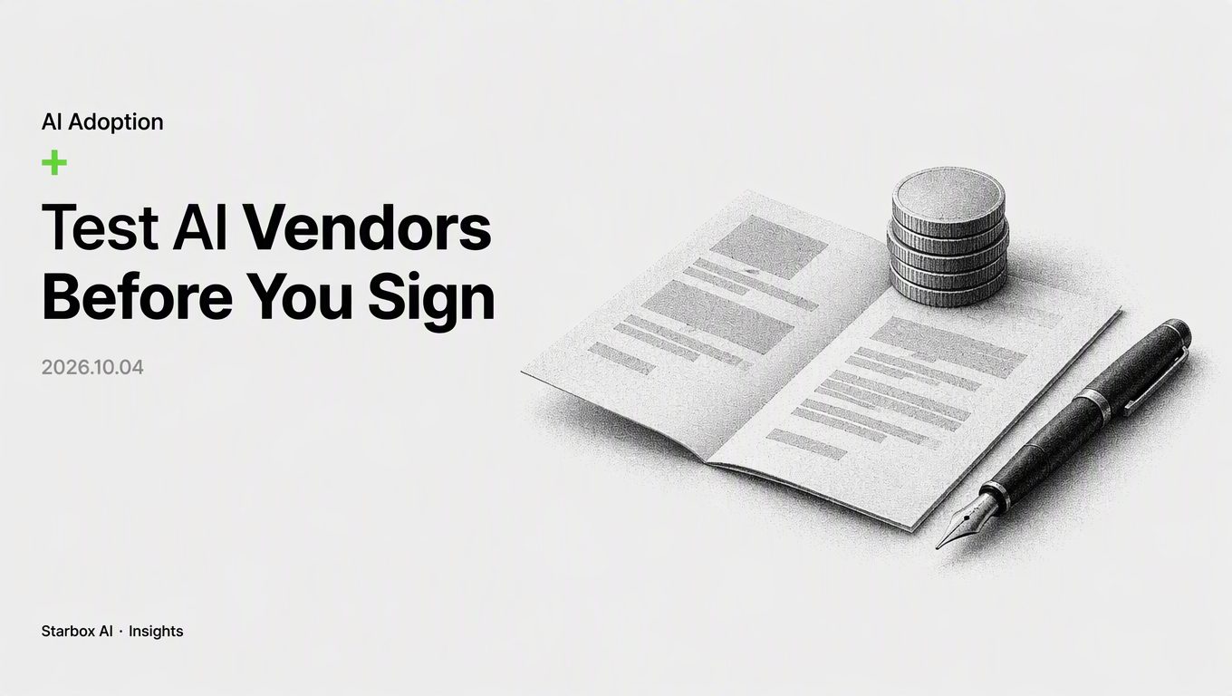 Test Before You Sign: The 4-Step Pilot Deposit Model for AI