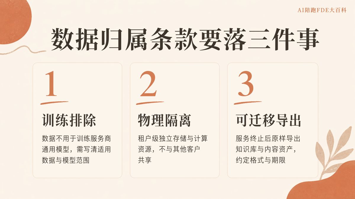 AI陪跑合同數據歸屬怎麼約定