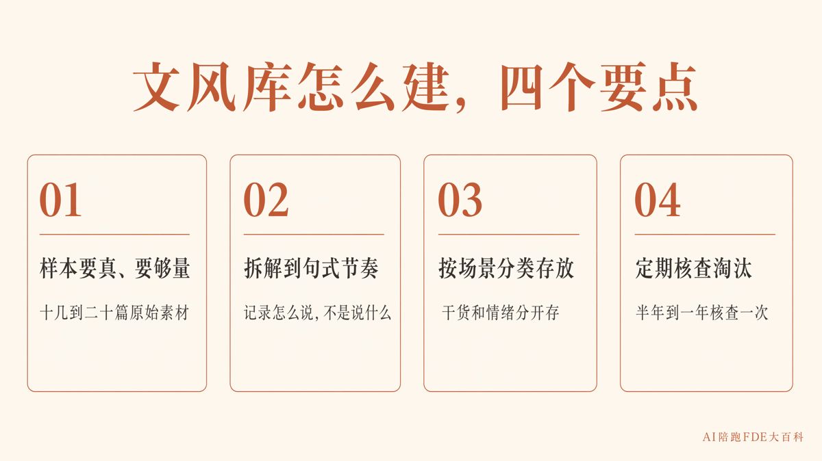 AI文風庫和知識庫怎麼建,誰該維護