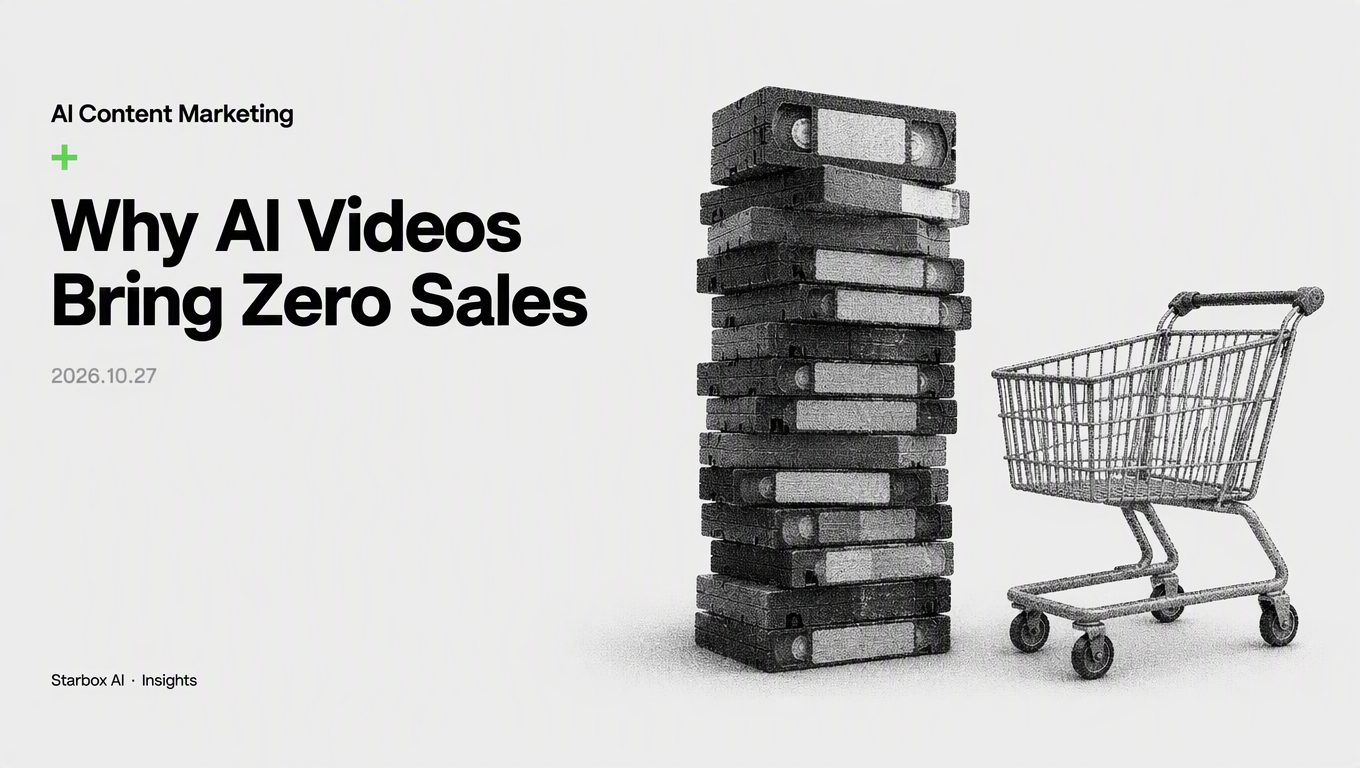 Why 1,000 AI Videos on Douyin Brought You Zero Sales