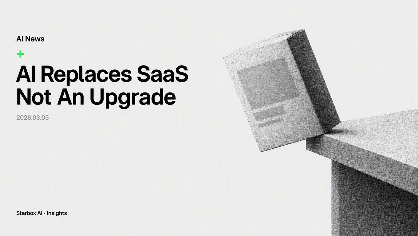 AI Is Replacing SaaS, Not Upgrading It: Sapphire Ventures Report
