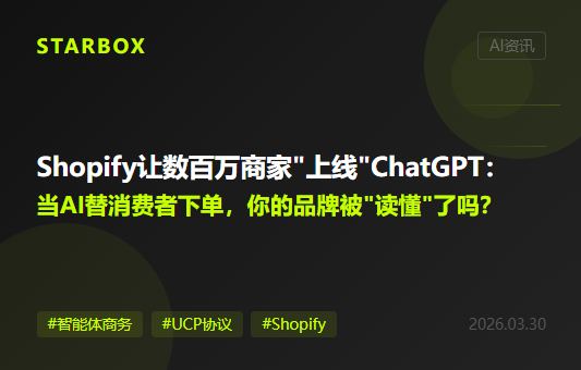 Shopify让数百万商家一夜"上线"ChatGPT：当AI智能体开始替消费者下单，你的品牌准备好被"读懂"了吗？