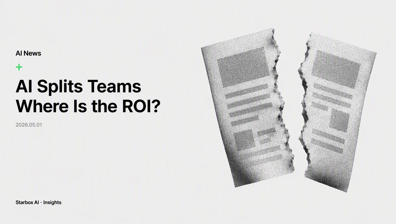 54% of Execs Say AI Is Tearing Teams Apart. Only 29% See Real ROI.