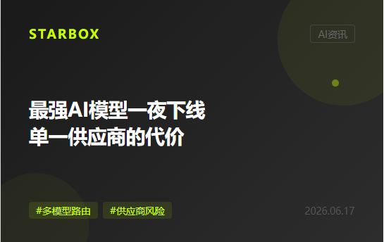 一紙出口管制,讓全球最強AI模型一夜下線:企業的"單一供應商依賴"代價有多大