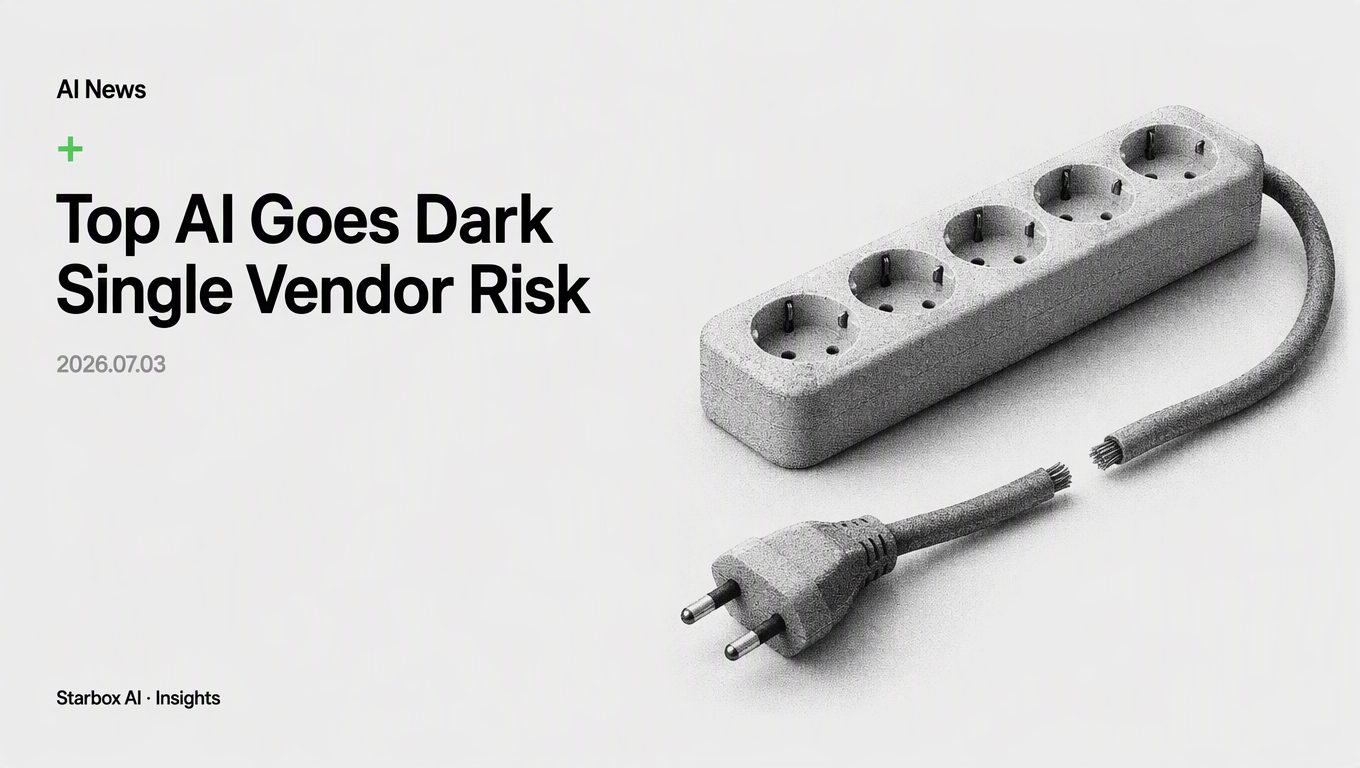 When Top AI Models Go Dark: Why Single-Vendor Bets Fail