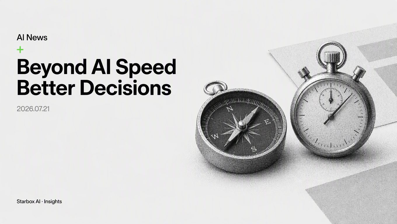 AI Proved Its Efficiency. Boards Want Better Decisions