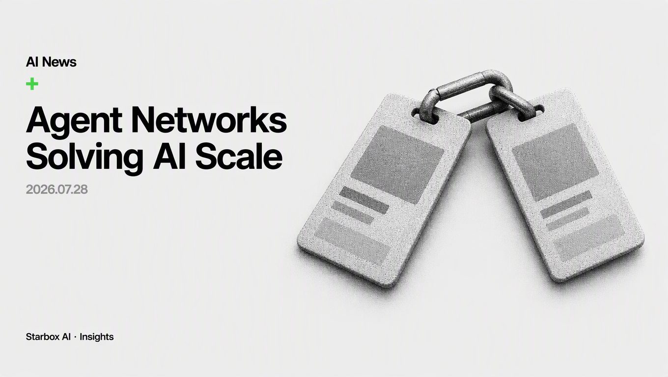 Agent Networks: Why More AI Agents Won't Solve Enterprise Scale