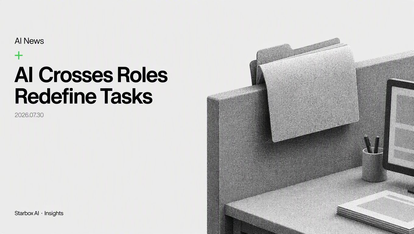 43.5% of AI Tasks Cross Job Lines: Redefine Tasks, Not Roles