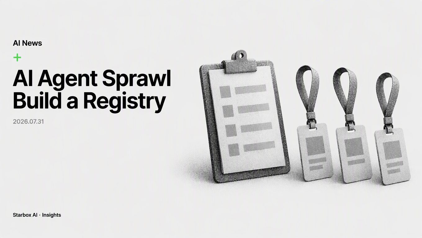 More AI Agents, More Risk? Build an Agent Registry First