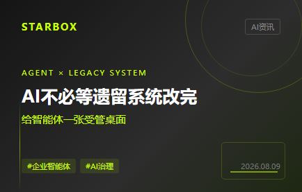 AI不必等遗留系统改完:给智能体一张受管桌面