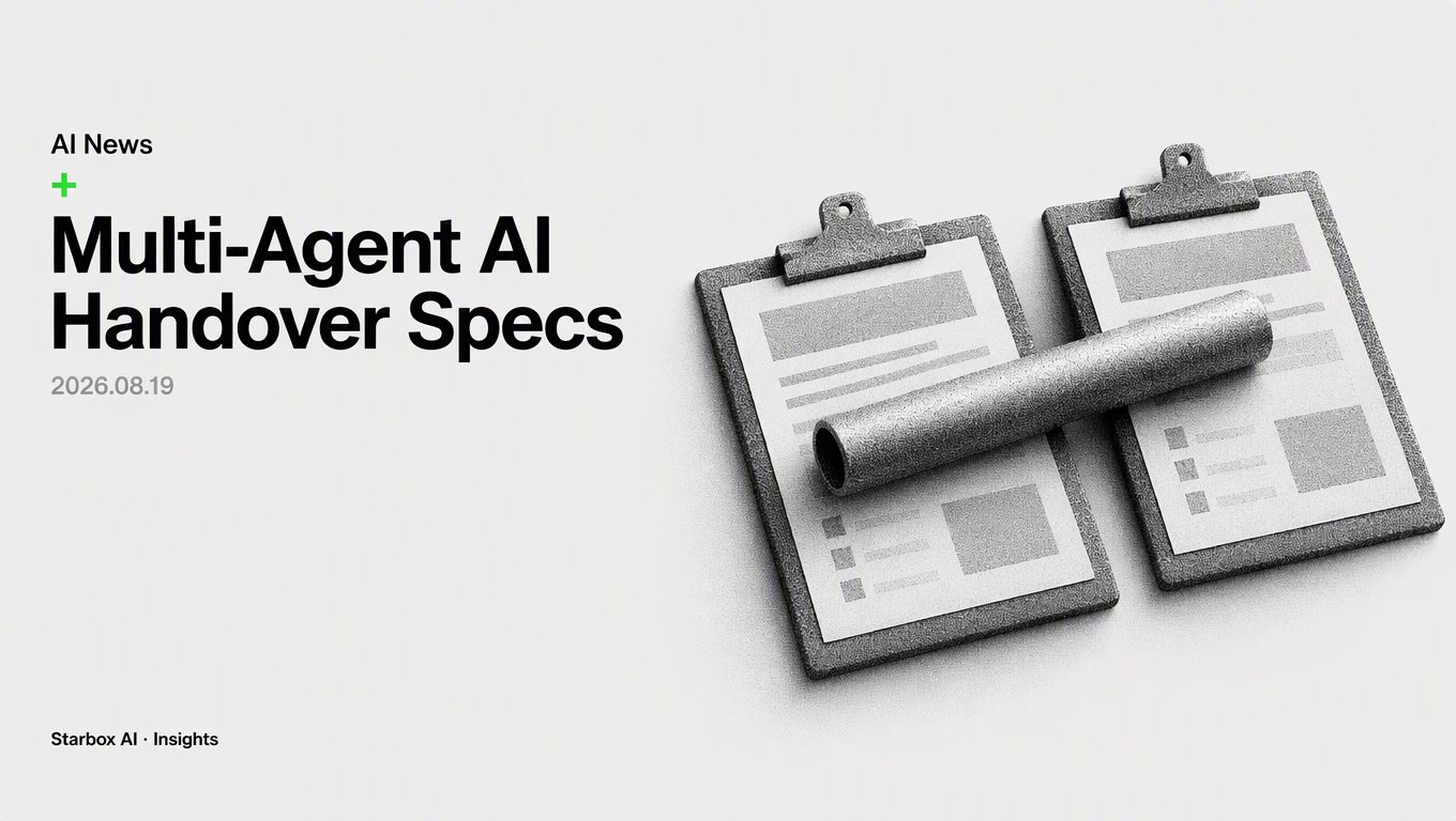 Why Multi-Agent AI Collaboration Needs a Clear Handover Spec