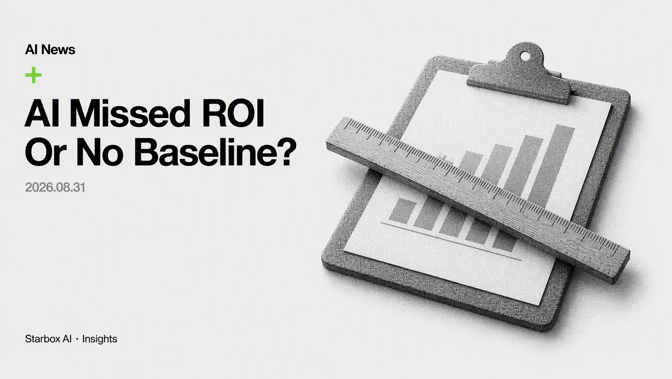 48.5% Say AI Missed ROI Targets. 44.4% Never Set a Baseline