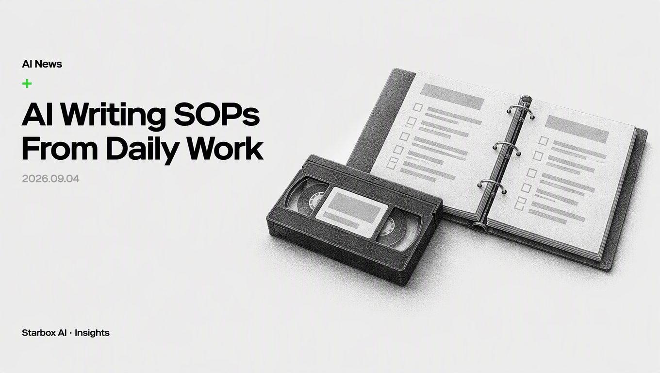 AI Is Writing SOPs: Knowledge Bases Should Grow Out of Daily Work