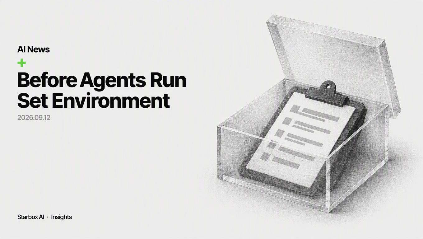 Before Your AI Agents Run in the Cloud, Set the Environment