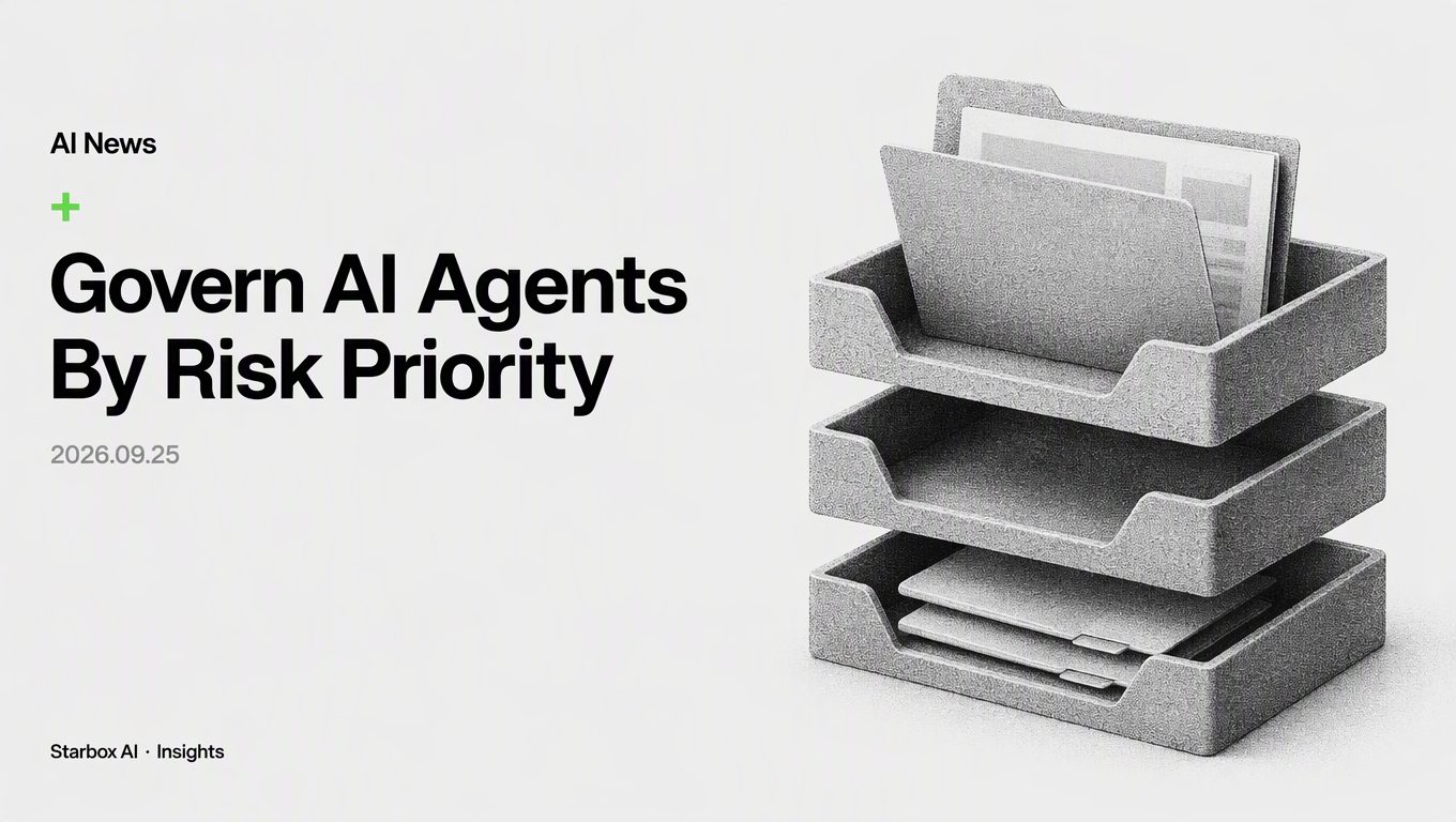 Do Not Govern Every AI Agent at Once: Build a Risk Priority Queue