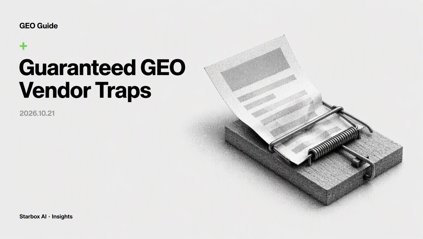 Can You Trust Guaranteed GEO Rankings? 4 Vendor Traps Exposed