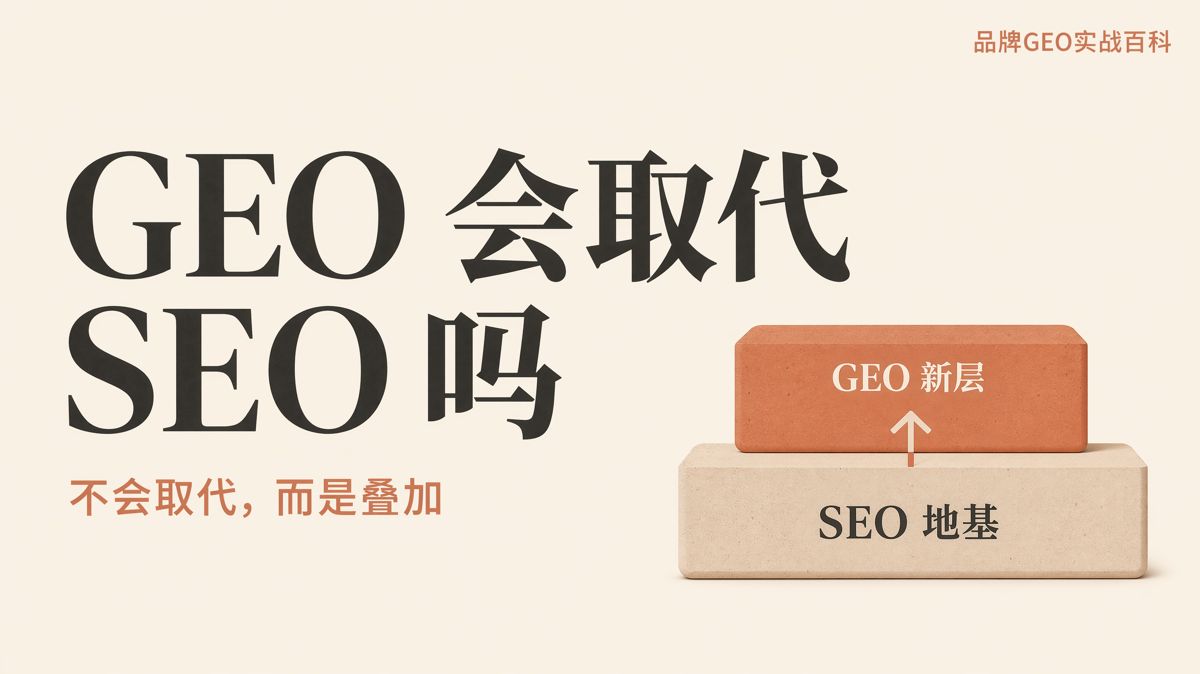 GEO会取代SEO吗?不会,但规则变了