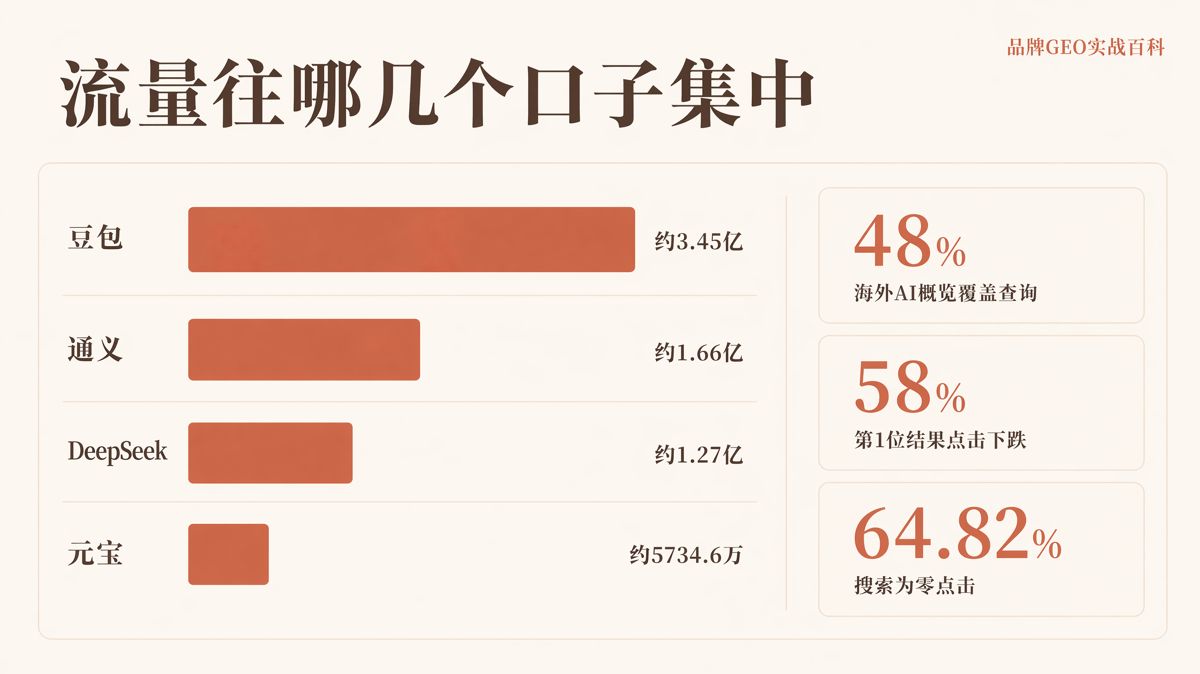 AI搜索切走了多少流量?一组数据看清