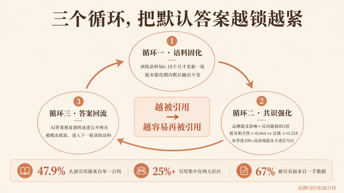 AI默认答案为什么难逆转?三个循环