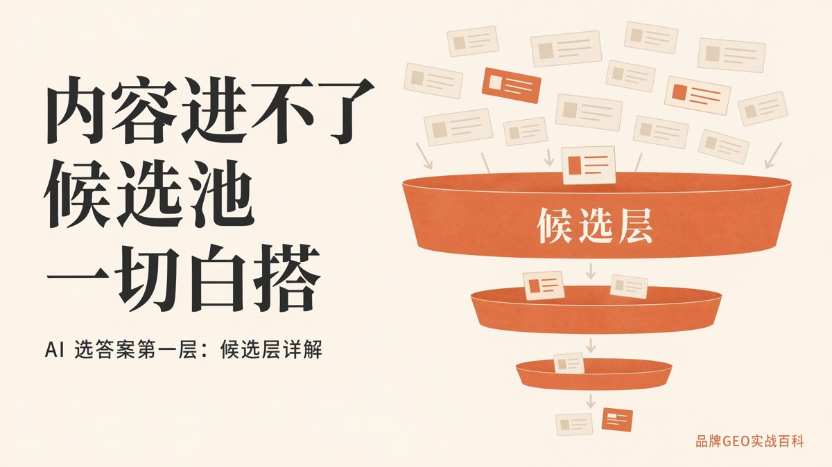 内容如何进入AI候选池