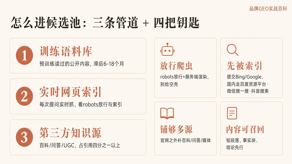 内容如何进入AI候选池