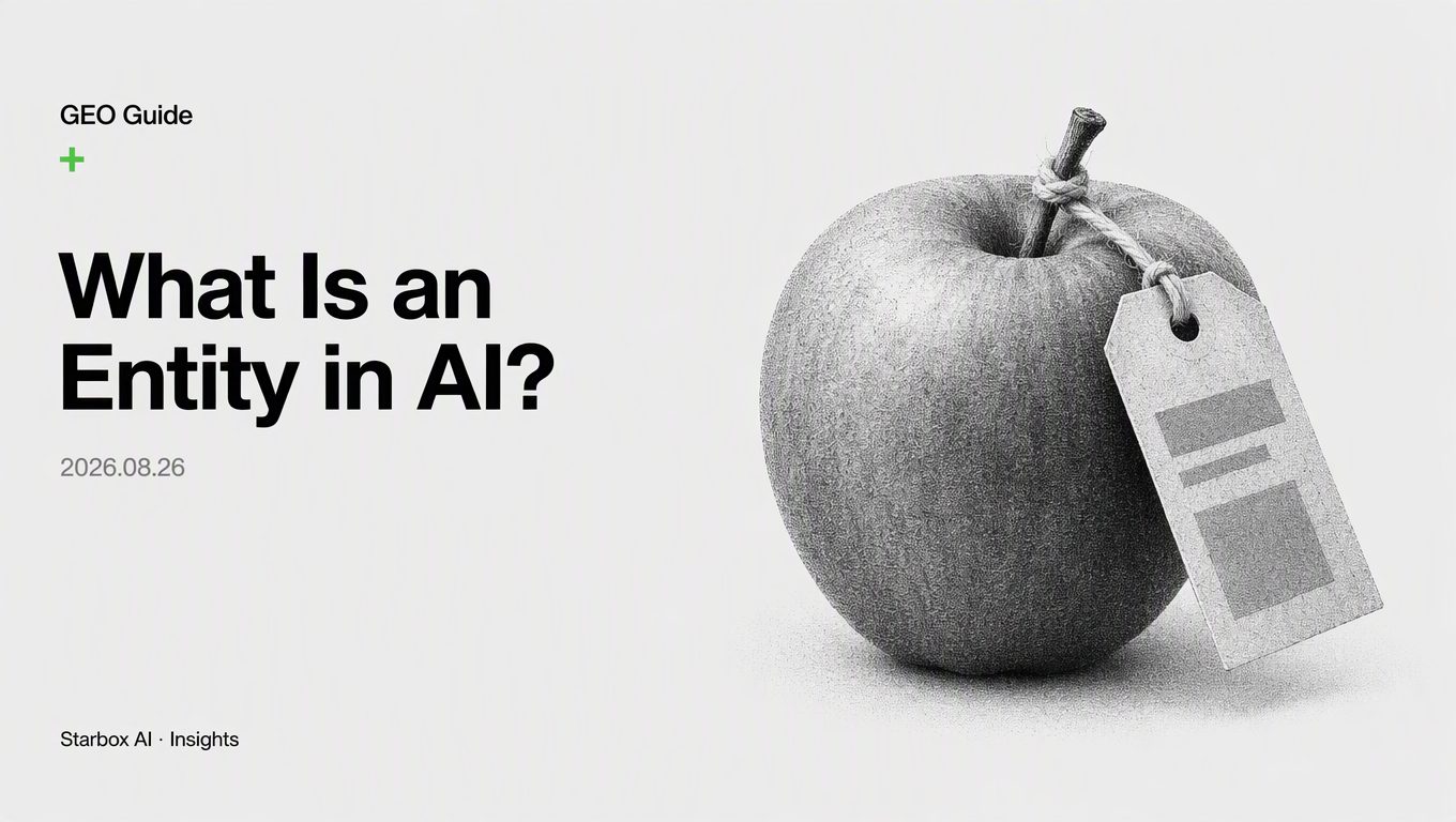 What Is an Entity? Why AI Understands the World Through Entities