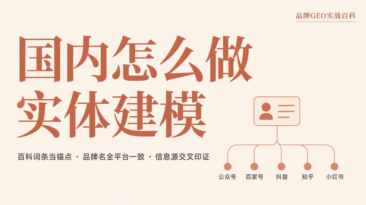 国内品牌实体建模怎么做?百科与品牌名统一