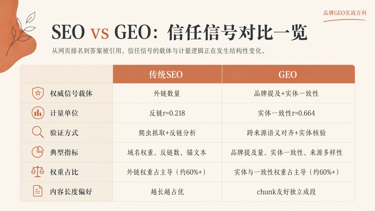 GEO時代,E-E-A-T權威信號怎麼建
