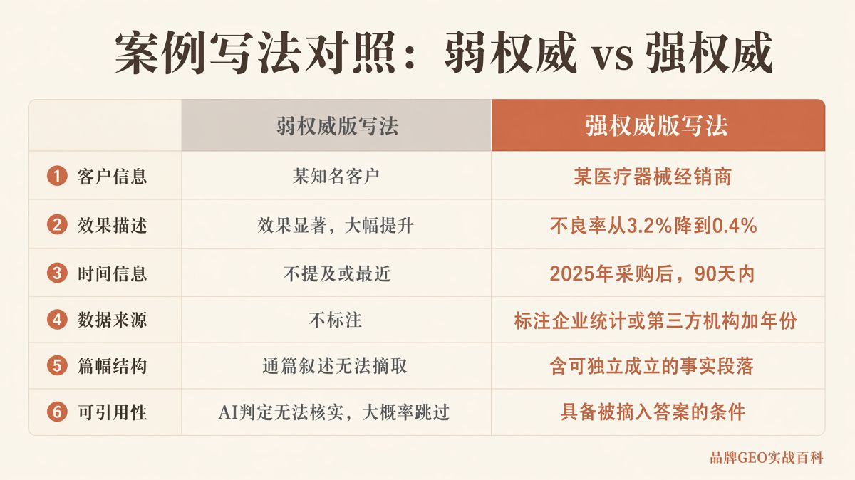 案例怎么写才有权威性:带名、带数、带来源