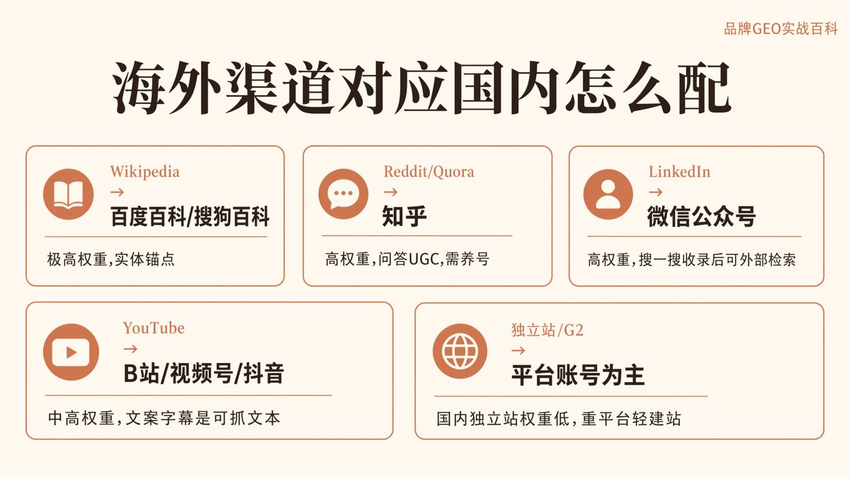 知乎公众号百家号抖音百科,GEO怎么配