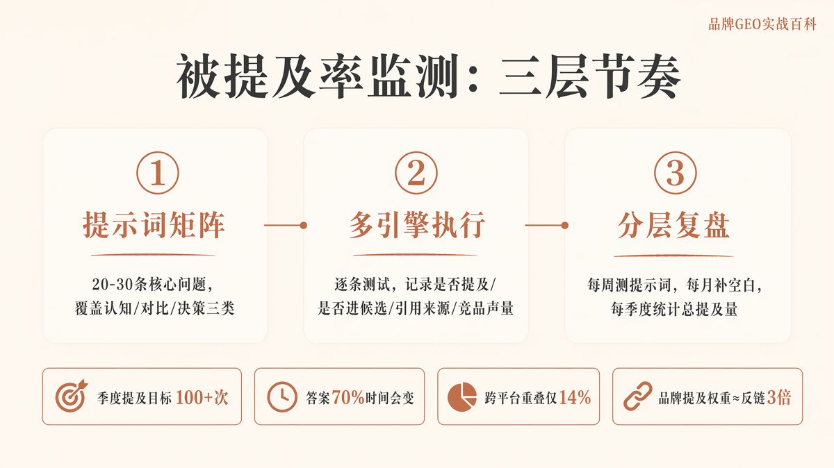 GEO核心KPI:被提及率,不是排名