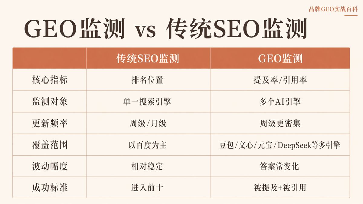 GEO监测看什么,多久做一次才有效
