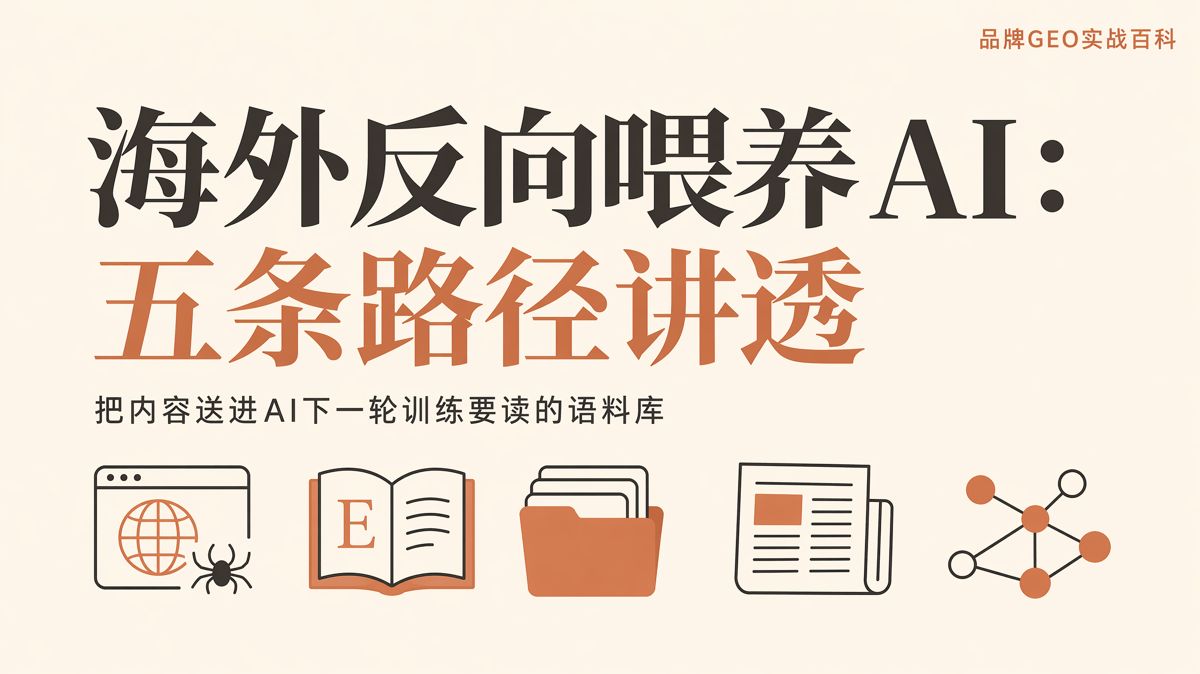 海外品牌GEO:积累公开语料的五条路径