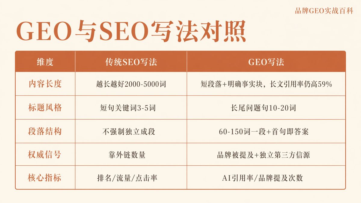 GEO文章有固定模板吗?一套可复用的结构