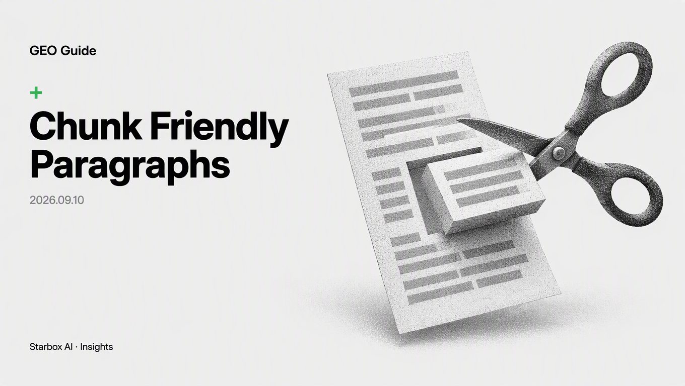 What Is a Chunk-Friendly Paragraph? 5 Standards for AI Search