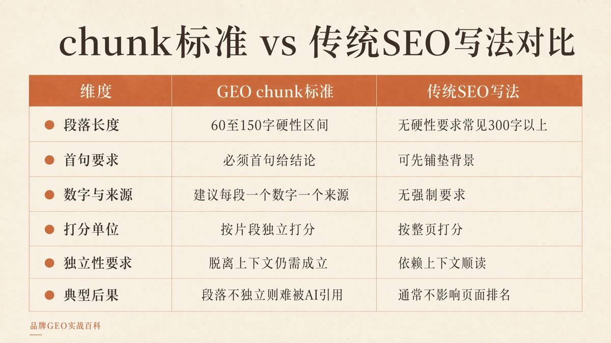 GEO文章一段写多长?60—150字并非标准