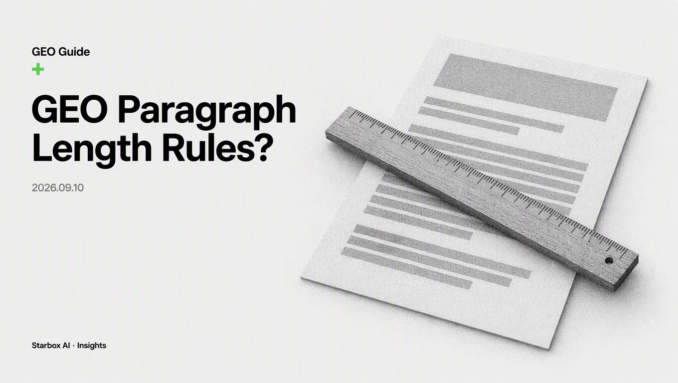 How Long Should a GEO Paragraph Be? Why 60–150 Words Is Not a Rule