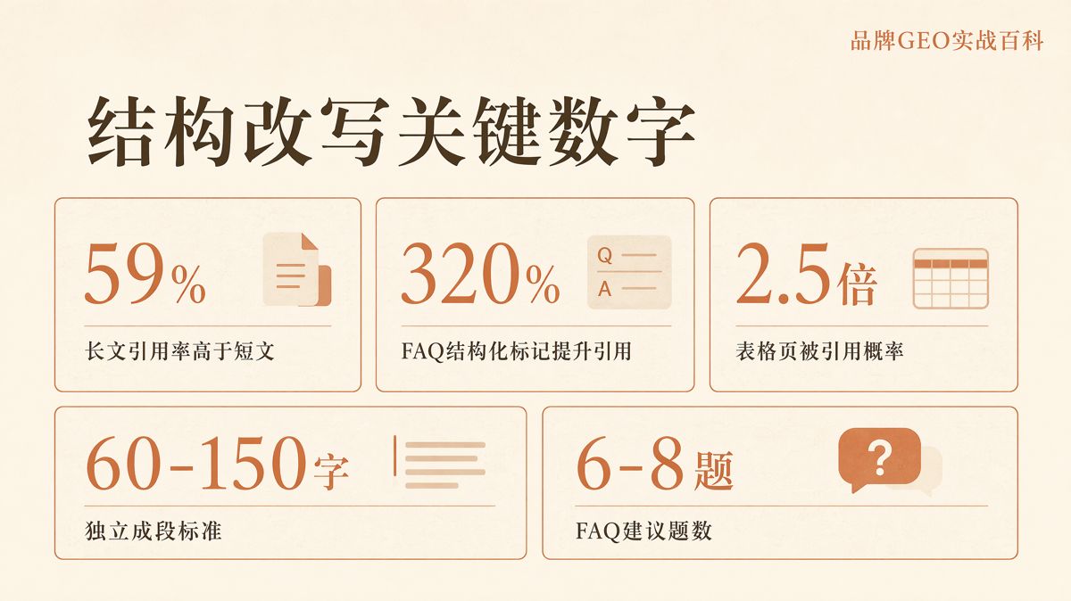 旧内容如何改得更容易被 AI 引用