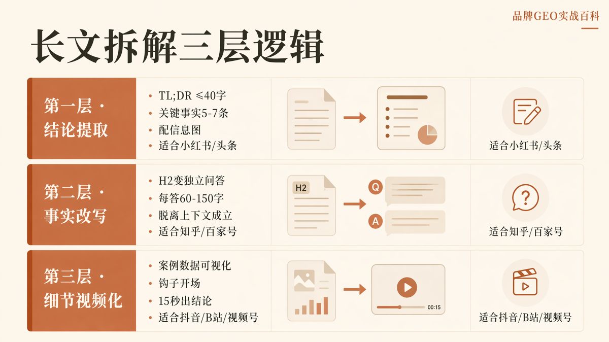 一篇长文,怎么改成8个平台都能用?