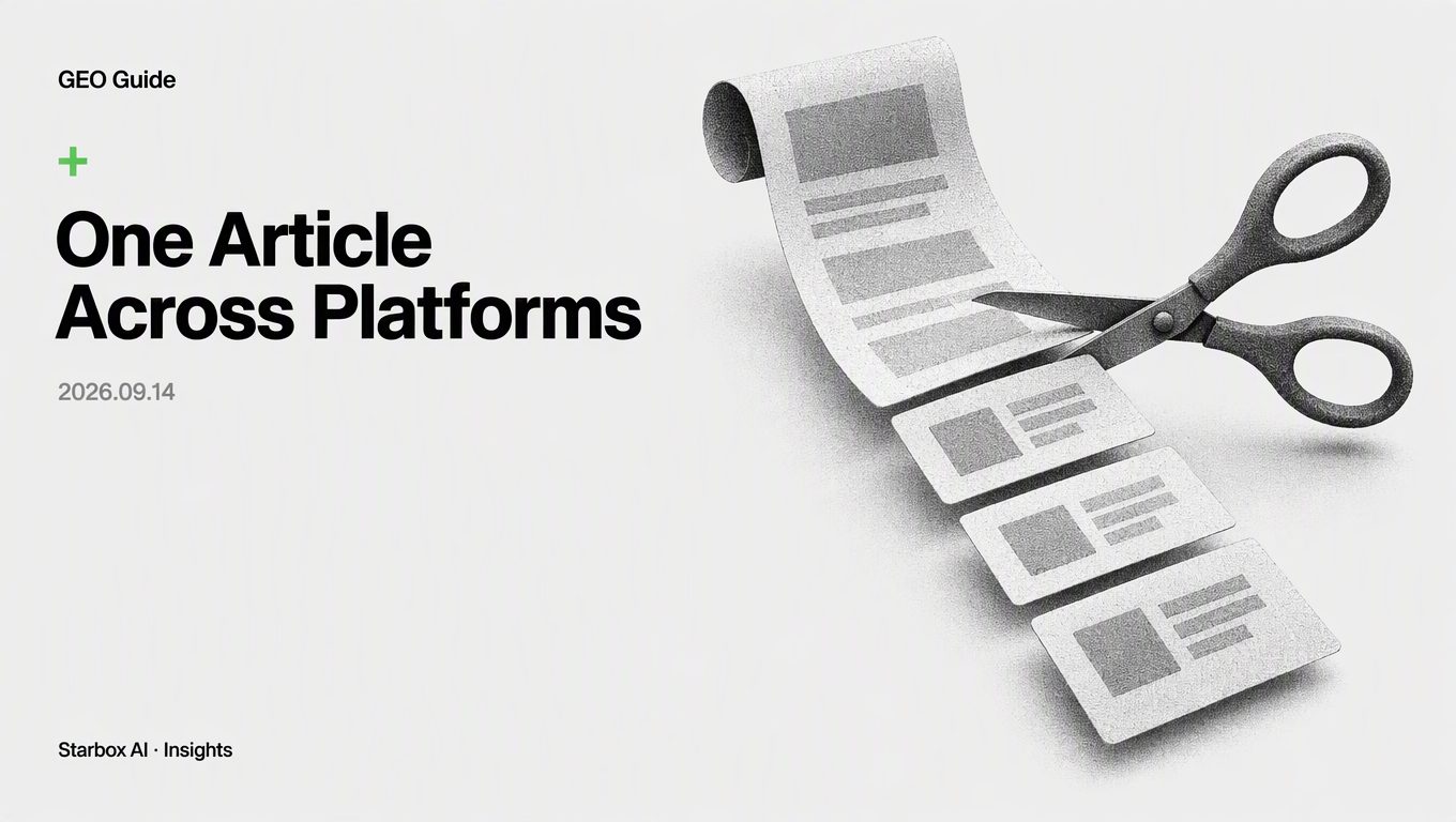 How to Repurpose One Long Article Across Global Platforms: A Complete SOP