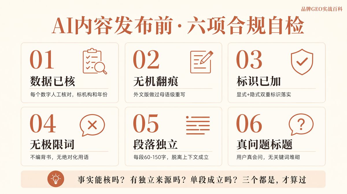 AI寫GEO內容會被處罰嗎?關鍵看這三點