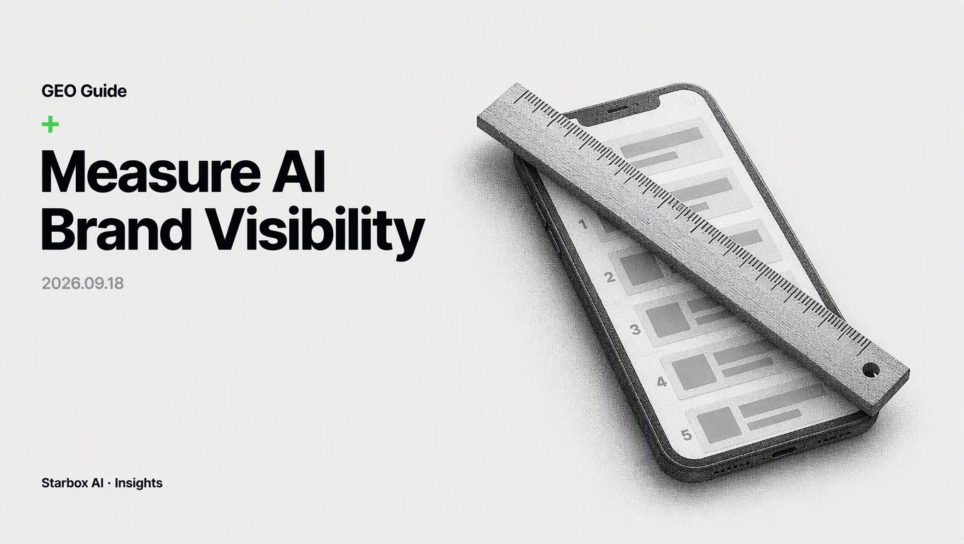 How to Measure Your Brand AI Visibility Baseline: A Repeatable Framework