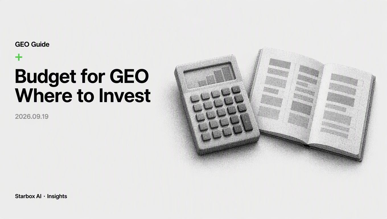 How to Budget and Staff for GEO: Where to Invest First